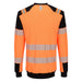 Portwest FR755 - PW3 Modaflame Knit HVO FR Sweatshirt - Orange/Black