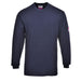 Portwest FR11 - Modaflame Knit FR Long Sleeve T-Shirt - Navy