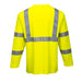 Portwest FR96 - Modaflame Knit Hi-Vis FR Long Sleeve T-Shirt - Yellow