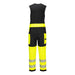 Portwest T150 - PW3 Hi-Vis Rain Salopettes (3L) Yellow/Black