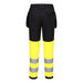 Portwest CD847 - WX2 Eco Hi-Vis Women's Class 1 Stretch Trouser - Yellow/Black