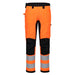 Portwest CD848 - WX2 ECO Hi-Vis Stretch Trade Trouser - Orange/Black