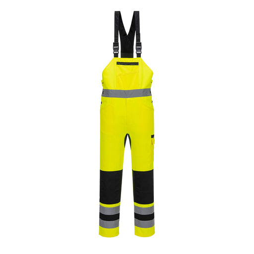 Portwest CD852 - WX2 Eco Hi-Vis Bib & Brace - Yellow/Black