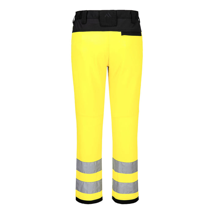 Portwest CD857 - WX2 Eco Hi-Vis Class 2 Service Trouser - Yellow/Black