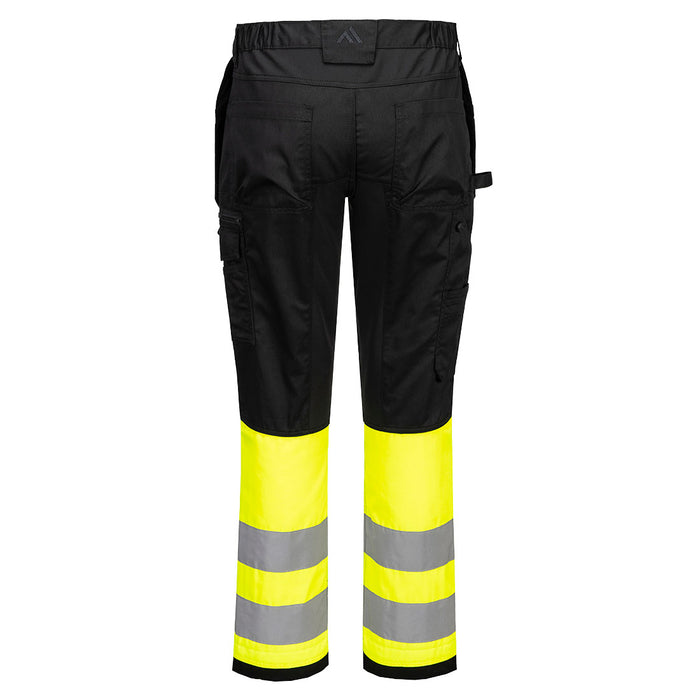 Portwest CD858 - WX2 Eco Hi-Vis Holster Trouser Class 1 - Yellow/Black