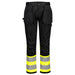 Portwest CD858 - WX2 Eco Hi-Vis Holster Trouser Class 1 - Yellow/Black