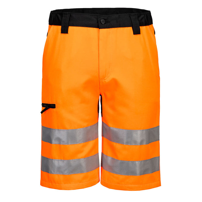 Portwest CD899 - WX2 Eco Hi-Vis Shorts - Orange/Black
