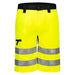 Portwest CD899 - WX2 Eco Hi-Vis Shorts - Yellow/Black