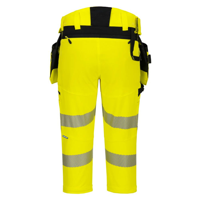 Portwest DX402 - DX4 Hi-Vis Pirate Pant - Yellow/Black