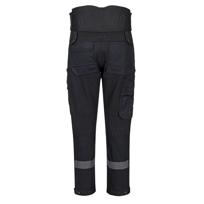 Portwest DX408 - DX4 Back Support Work Trousers - Black