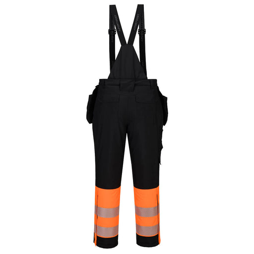 Portwest DX437 - DX4 Hi-Vis Class 1 Winter Bib and Brace Orange/Black