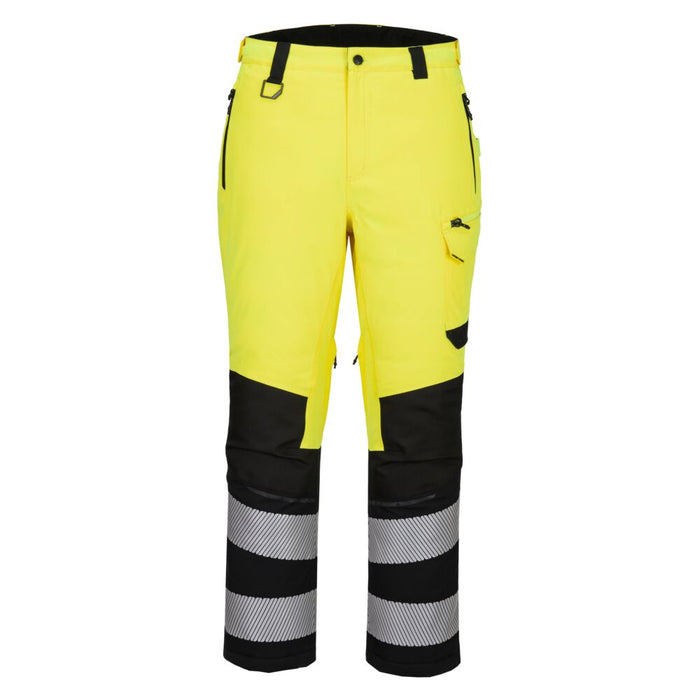 Portwest EV402 - EV4 Hi-Vis Expedition Trouser Yellow/Black