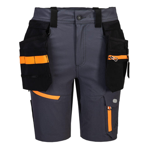 Portwest EV444 - EV4 Lightweight Detachable Holster Shorts - Metal Grey
