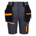 Portwest EV444 - EV4 Lightweight Detachable Holster Shorts - Metal Grey
