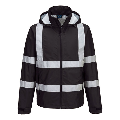 Portwest F442 - Iona Enhanced Lightweight Packable Jacket - Black