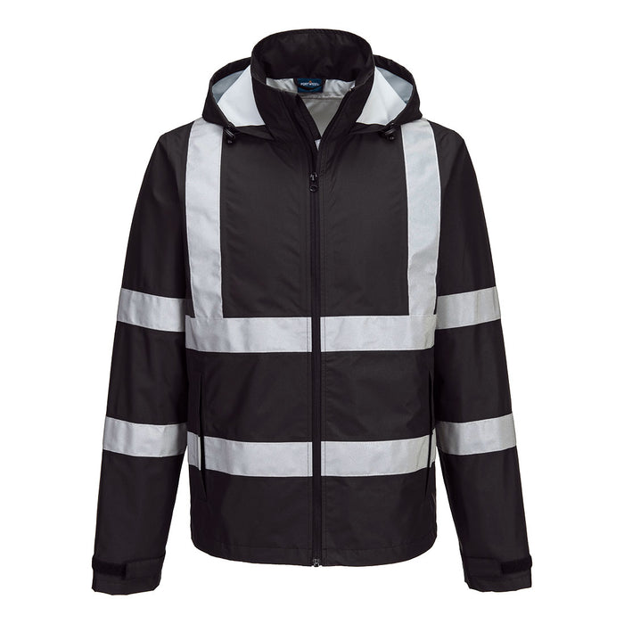 Portwest F442 - Iona Enhanced Lightweight Packable Jacket - Black