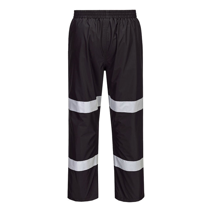 Portwest F443 - Iona Enhanced Lightweight Packable Trousers - Black