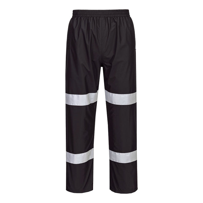 Portwest F443 - Iona Enhanced Lightweight Packable Trousers - Black