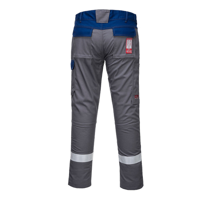 Portwest FR06 - Bizflame Industry Two Tone FR Trousers - Grey