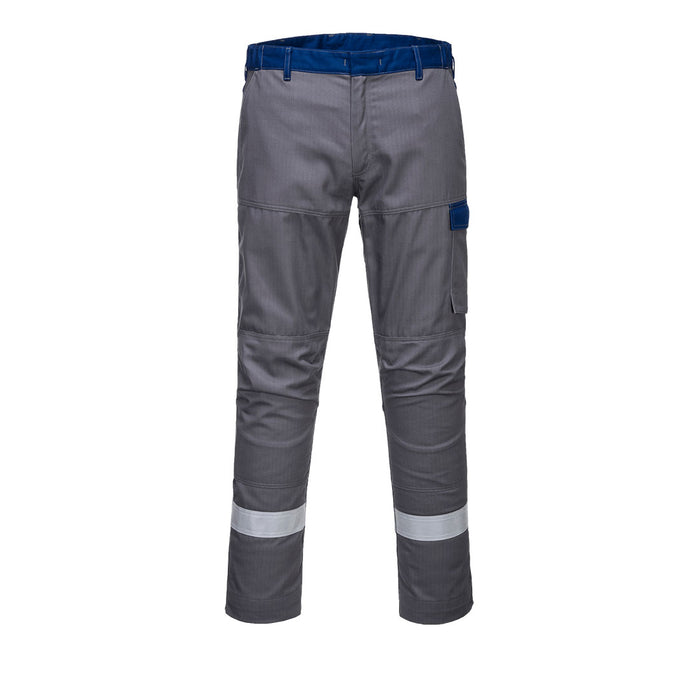Portwest FR06 - Bizflame Industry Two Tone FR Trousers - Grey
