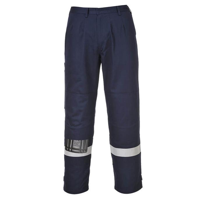 Portwest FR26 - Bizflame Work FR Trousers - Navy