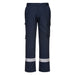 Portwest FR401 - Bizflame Work Lightweight Stretch Panelled FR Trousers - Navy
