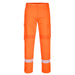 Portwest FR401 - Bizflame Work Lightweight Stretch Panelled FR Trousers - Orange