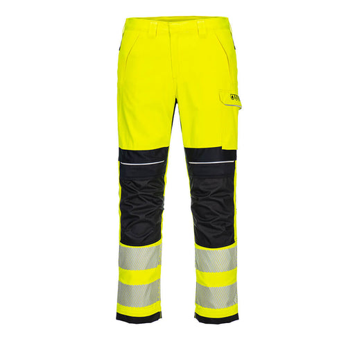 Portwest FR406 - PW3 Modaflame Work Hi-Vis Multi-Norm FR Trousers - Yellow/Black