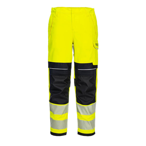 Portwest FR409 - PW3 Modaflame Work Hi-Vis Multi-Norm FR Women's Trousers - Yellow/Black