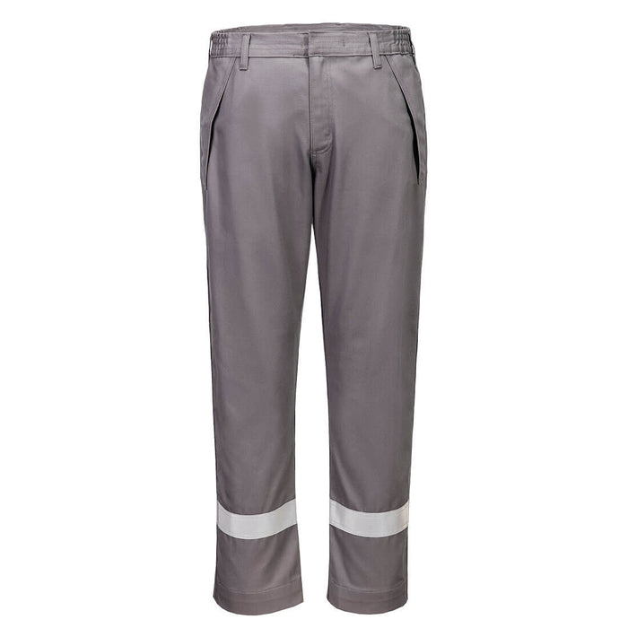 Portwest FR417 - Bizflame Work+ FR Trousers - Grey