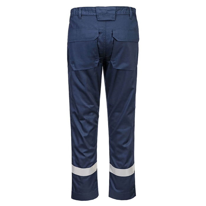 Portwest FR417 - Bizflame Work+ FR Trousers - Navy
