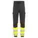 Portwest FR433 - PW3 Modaflame Hi-Vis Class 1 FR Jogger - Black/Yellow