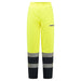 Portwest FR434 - Bizflame Rain+ Hi-Vis Multi-Norm Contrast FR Winter Trousers - Yellow/Navy