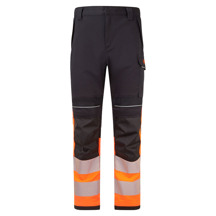 Portwest FR451 - PW3 Modaflame Work HVO Class 1 FR Trousers - Orange/Black