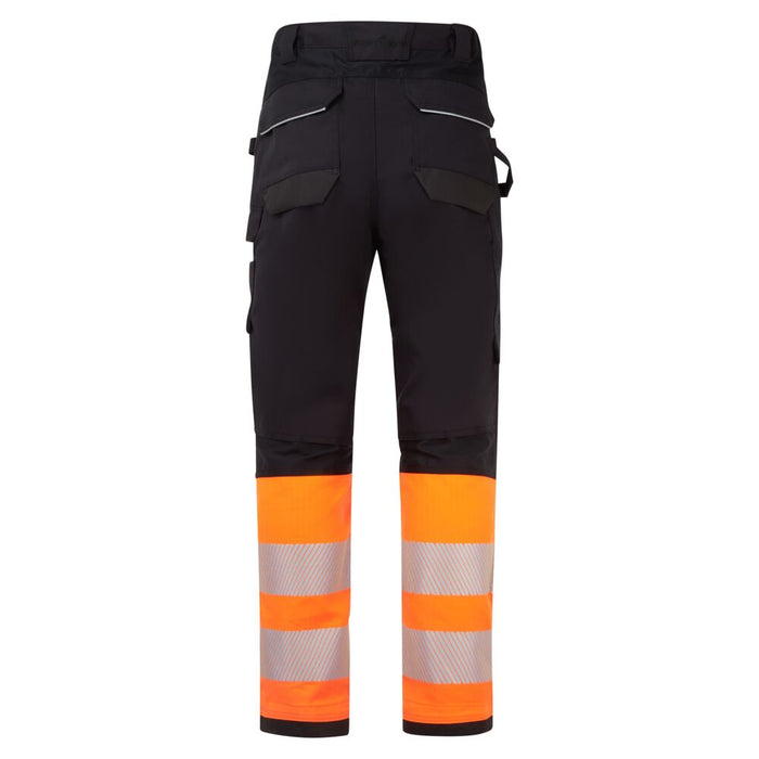 Portwest FR452 - PW3 Modaflame Work HVO Class 1 FR Holster Trousers - Orange/Black