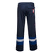 Portwest FR56 - Bizflame Work Two Tone FR Trousers - Navy/Royal