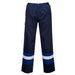 Portwest FR56 - Bizflame Work Two Tone FR Trousers - Navy/Royal