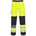 Portwest FR62 - Bizflame Work Hi-Vis Multi-Norm Contrast FR Trousers - Yellow/Navy