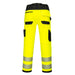 Portwest PW3 Hi-Vis Work Trousers Yellow/Black