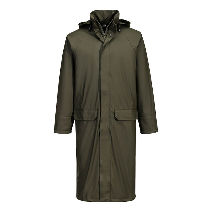 Portwest S658 - Flexatex Chem Long Coat - Forest Nights