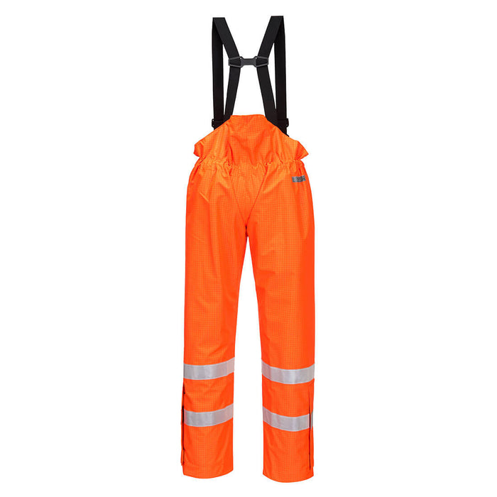 Portwest S780 - Bizflame Rain Hi-Vis FR Shell Trousers - Orange