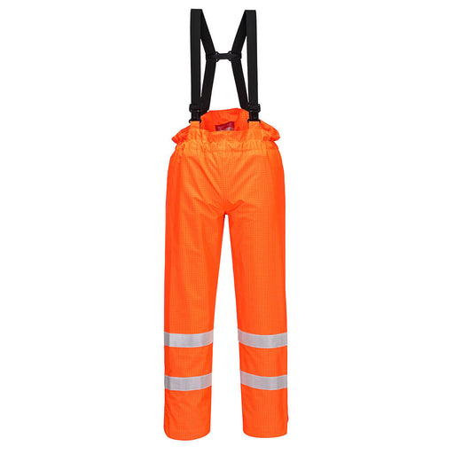 Portwest S780 - Bizflame Rain Hi-Vis FR Shell Trousers - Orange