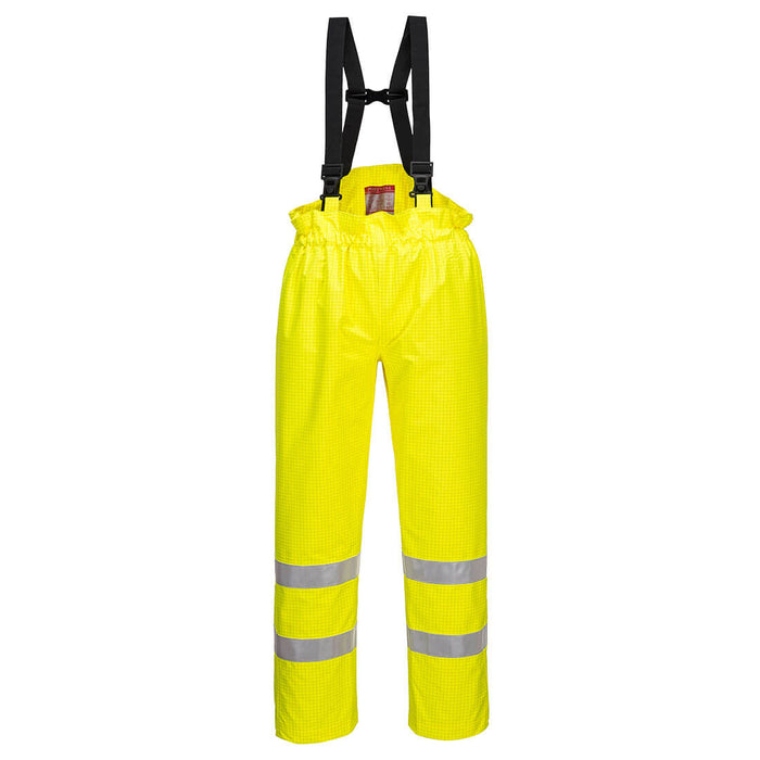 Portwest S780 - Bizflame Rain Hi-Vis FR Shell Trousers - Yellow