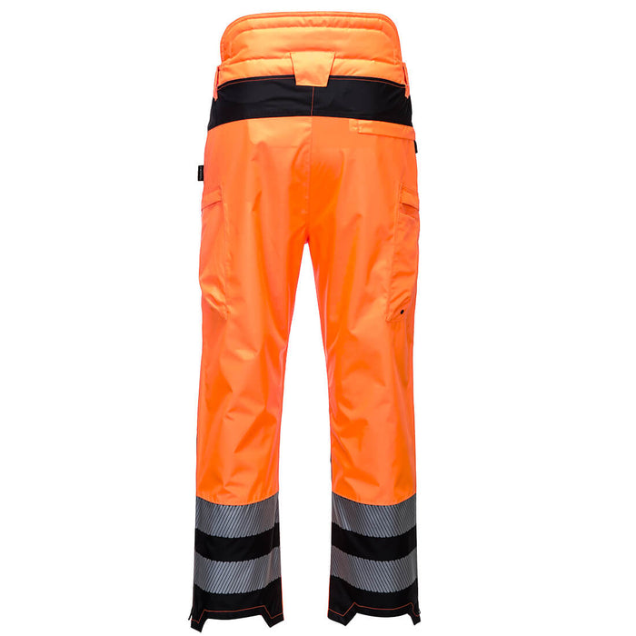 Portwest Sealtex Ultra Hi-Vis Rain Trousers Orange/Black