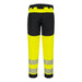 Portwest T141 - PW3 Hi-Vis Women's Stretch Trouser - Yellow/Black