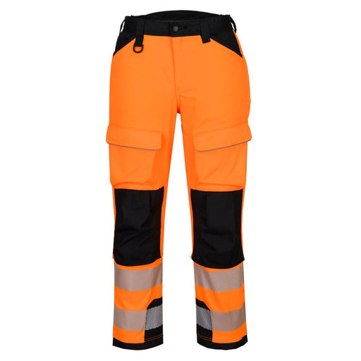 Portwest T142 - PW3 Hi-Vis Harness Trouser - Orange/Black
