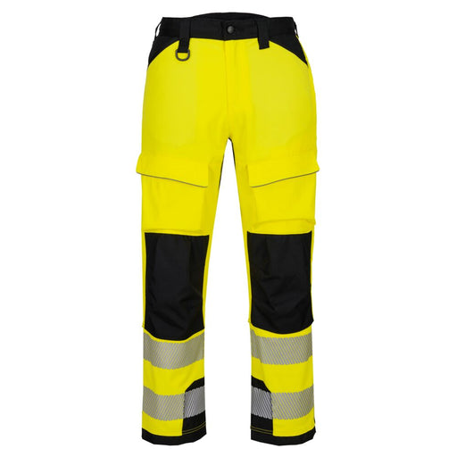 Portwest T142 - PW3 Hi-Vis Harness Trouser - Yellow/Black