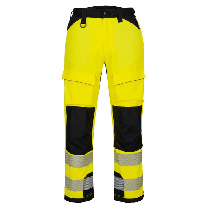 Portwest T142 - PW3 Hi-Vis Harness Trouser - Yellow/Black