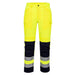 Portwest T143 - Hi-Vis Mesh Panel Trousers - Yellow/Navy