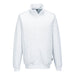 Portwest AS25 - Anti-Static ESD Zip Sweatshirt - White